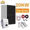 مستودع الاتحاد الأوروبي TW الألواح الشمسية 20KW PERC Mono Pv Panel للاستخدام المنزلي نظام تخزين الطاقة الشمسية